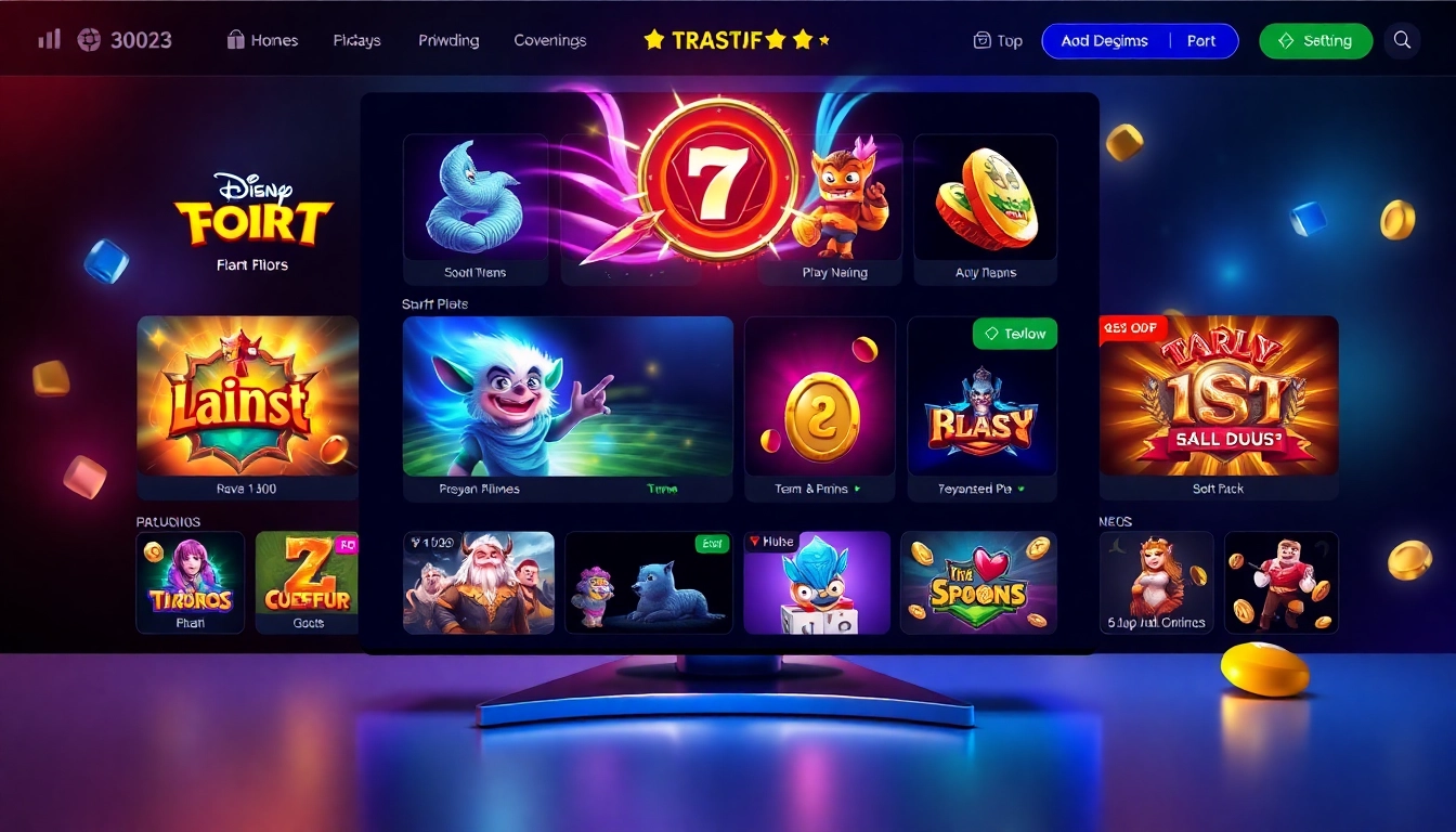 Engaging visual of https://kubets.work/ online gaming dashboard showcasing a variety of popular casino and betting games to attract users.
