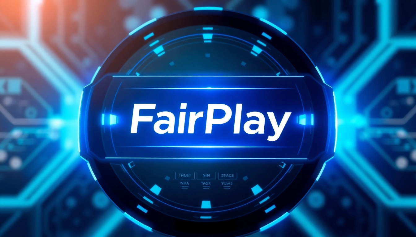 FairPlay platform logo emphasizing trust, security, and integrity in digital services for seamless user experience.