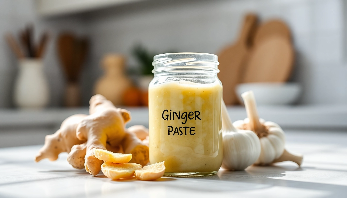 High-Quality Ginger Garlic Paste: The Key Ingredient for Authentic Flavor